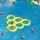 Unterhaltsames Splash Wassersport Schwimmbadspiel