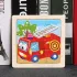 11x11 cm Holzpuzzle für Kinder