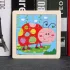 11x11 cm Holzpuzzle für Kinder
