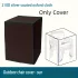 Langlebige, schwarze, wasserdichte Polyester-Möbelabdeckung