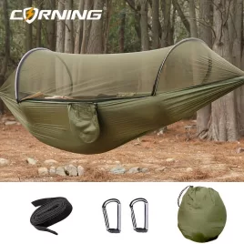 Extra Großes Hängematte mit Moskitonetz und Seitentasche