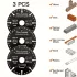 3 Stk. Professionelle Metalltrennklinge