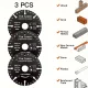 3 Stk. Professionelle Metalltrennklinge