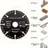 3 Stk. Professionelle Metalltrennklinge