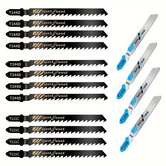 16-teiliges Sägeblatt-Set, in 4 Größen