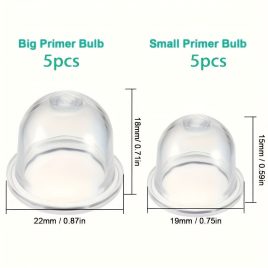 5 Stk. Dauerhafte Kunststoff Vergaser Starterglühbirne