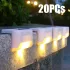 20 Stk. Solar-Terrassenlampen für draußen