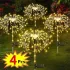 4er Set Solar-Feuerwerk-Lichterkette – LED Gartenbeleuchtung für den Außenbereich