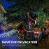4er Set Solar-Feuerwerk-Lichterkette – LED Gartenbeleuchtung für den Außenbereich
