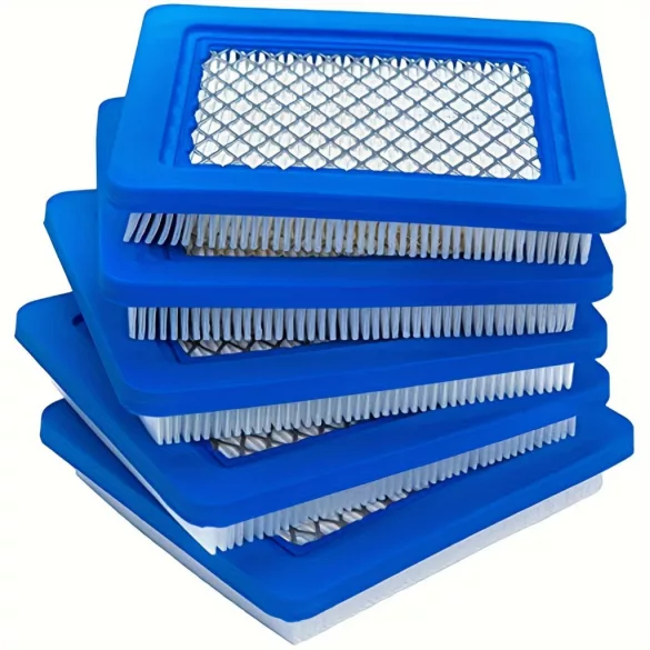 5 Stück Premium Rasenmäher Luftfilter