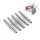 5er-Set Premium Metall Gartenschere Feder