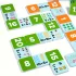 4-in-1 Holz Lernspielset: Domino, Addition und Subtraktion, Uhrzeit erkennen