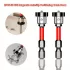 S2 Stahl magnetische Schraubendreher-Bit-Set mit Begrenzungskragen