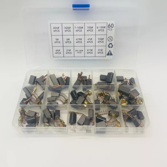 60 Stück hochwertige Graphitbürsten für Elektrowerkzeuge