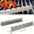 2er-Set Multifunktionaler Edelstahl-Kebabs-Grill, Anti-Deformations-BBQ-Halter