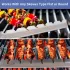 2er-Set Multifunktionaler Edelstahl-Kebabs-Grill, Anti-Deformations-BBQ-Halter