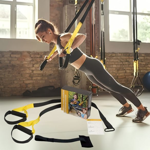 Verstellbares Ganzkörper-Suspensionstrainer-Set mit Türanker