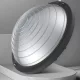 Bosu-Ball für Geschwindigkeitstraining, halbkugelförmiger Balance-Yoga-Ball für Fitness und Pilates, grau
