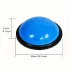 Bosu-Ball für Geschwindigkeitstraining, halbkugelförmiger Balance-Yoga-Ball für Fitness und Pilates, grau