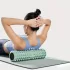1 Stk. EVA-Schaum-Massagerolle für Yoga und Pilates, mittlere Härte, manuell, Fitness-Rückentrainer, Mobilitätsverbesserung, Fitnessstudio-Zubehör - Schwarz, Blau, Lila 30 cm Schwarz