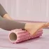 1 Stk. EVA-Schaum-Massagerolle für Yoga und Pilates, mittlere Härte, manuell, Fitness-Rückentrainer, Mobilitätsverbesserung, Fitnessstudio-Zubehör - Schwarz, Blau, Lila 30 cm Schwarz