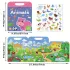Wiederverwendbares Stickerbuch, waschbare Sticker, Weihnachtsgeschenk für Erwachsene, Ostergeschenk - Winter, Neujahr Fahrzeuge