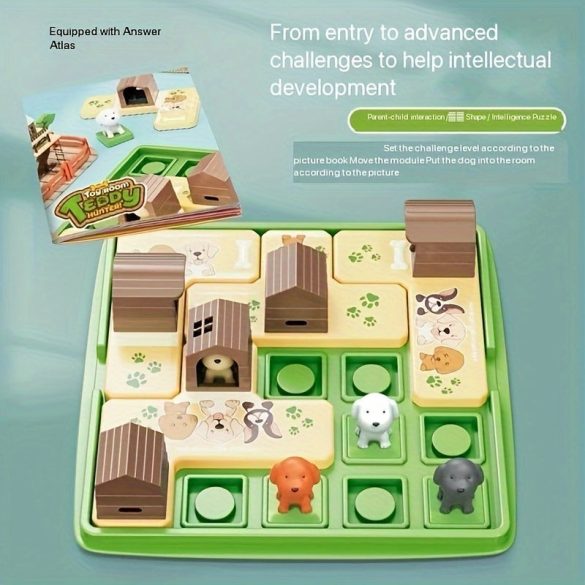 Strategisches Denkspiel für Hunde