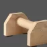 Aufstieg, Holzstange, Parallelstangen, Handhaltung, Training, Fitness, Heim- und Outdoor-Gymnastik, Aufstiegstrainer