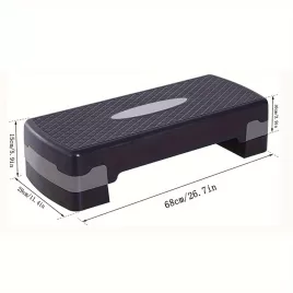   Fitness Stepper, Verstellbarer Aerobic Stepper, Trainingsbrett (1 Stk.)