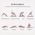 2 Stück einfarbige Yoga-Blöcke, rutschfest, hohe Dichte, geeignet für Körperformung, Fußdruck, Yoga und Pilates Yoga Brick-Lila/2 Stk.
