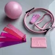 10-teiliges Pilates-Fitness-Set Rosa, 10-teiliges Set, Pilates