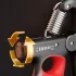 5-100 kg Griffkraftverstärker mit mechanischem Zähler, einstellbarer Widerstand, orangefarbenes Handgriff-Trainingsgerät