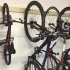2er-Pack Gusseisen-Garagentor-Wandhaken für Fahrräder