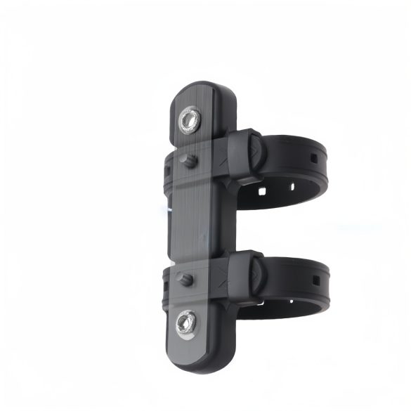 1 Stk. Bohrfreie Fahrrad-Wasserflaschenhalterung Adapter - Edelstahl, Universelles Zubehör für Mountainbikes und Rennräder, Sicherer Halt für Hydrationssystem Schwarz