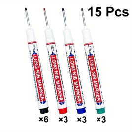 15 Stück Feinspitze-Marker Bunte Farben - 15 Stk