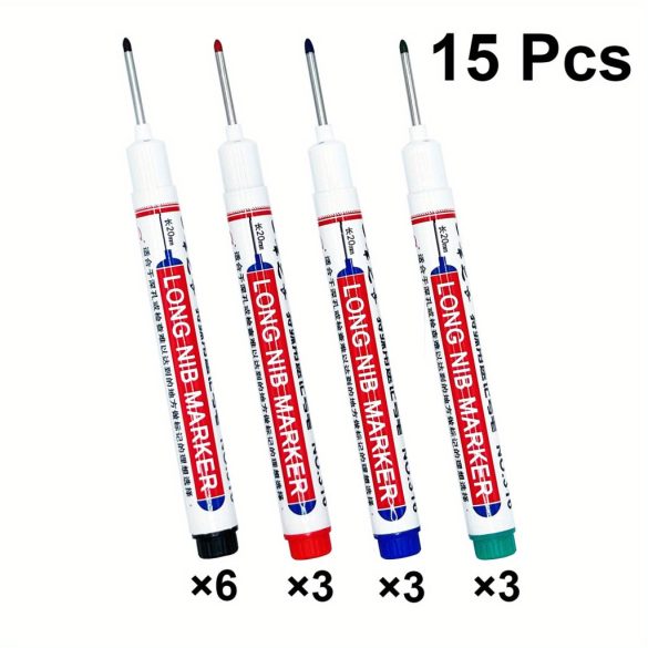 15 Stück Feinspitze-Marker Bunte Farben - 15 Stk