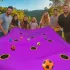 Teambuilding-Spielset Gelb