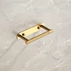 Geschliffenes Gold Drehbarer Toilettenpapierhalter