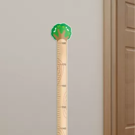   Sci-Fi Zeichentrick-Design Wand-Messleiste für präzise Messungen ohne Wandschäden Sonnensystem