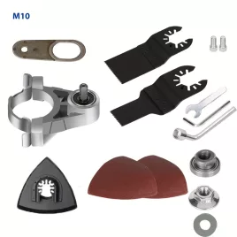   Multifunktionaler Winkelschleifer-Adapter, Oszillierendes Werkzeug-Adapter-Set M10