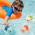 1 Stk. Aufziehbares Schwimm-Schildkröten-Badespielzeug Rot