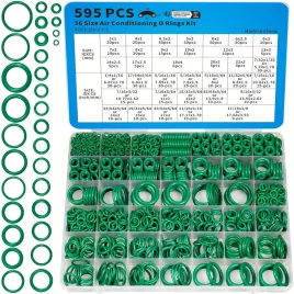 595-teiliges O-Ring Set - Metrisch & SAE, Rund