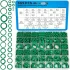 595-teiliges O-Ring Set - Metrisch & SAE, Rund