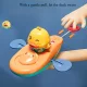 1 Stk. Gelbes Entchen-Spielzeug, für Pool und Badezimmer, Kein Strom erforderlich - Robustes ABS, Perfekt zum Baden und für Außenspiele - Ideales Geschenk zum Muttertag und Vatertag