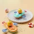 1 Stk. Gelbes Entchen-Spielzeug, für Pool und Badezimmer, Kein Strom erforderlich - Robustes ABS, Perfekt zum Baden und für Außenspiele - Ideales Geschenk zum Muttertag und Vatertag