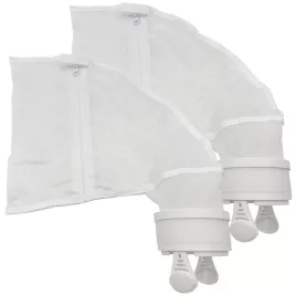  Universal Pool Cleaner Set mit Reißverschluss für Polaris 280, Robuste Nylon-Netzbeutel mit Befestigungsriemen (2 Stk.)