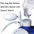 Universal Pool Cleaner Set mit Reißverschluss für Polaris 280, Robuste Nylon-Netzbeutel mit Befestigungsriemen (2 Stk.)