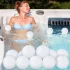4er-Pack Wiederverwendbare Reinigungsschwämme für Pools, Whirlpools und Spas
