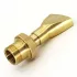 2 Stk. bronzene Düsen für Springbrunnen und Teich – Verstellbar, ergonomisches Design, Wassersprühkopf aus Metall