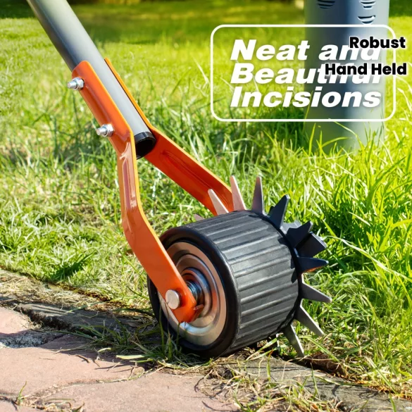 Hand-Grasschneider mit 177 cm Stiel – Edelstahl-Kantenschneider für Gartenwege